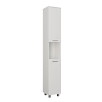 Vicco Mobile alto Bianco 30.2 x 190 cm con 2 porte