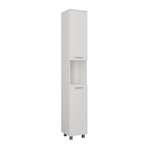 Vicco Mobile alto Bianco 30.2 x 190 cm con 2 porte
