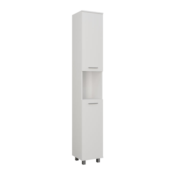 Vicco Mobile alto Bianco 30.2 x 190 cm con 2 porte
