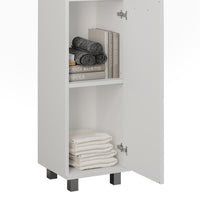 Vicco Mobile alto Bianco 30.2 x 190 cm con 2 porte