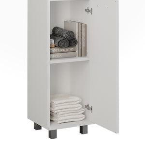 Vicco Mobile alto Bianco 30.2 x 190 cm con 2 porte