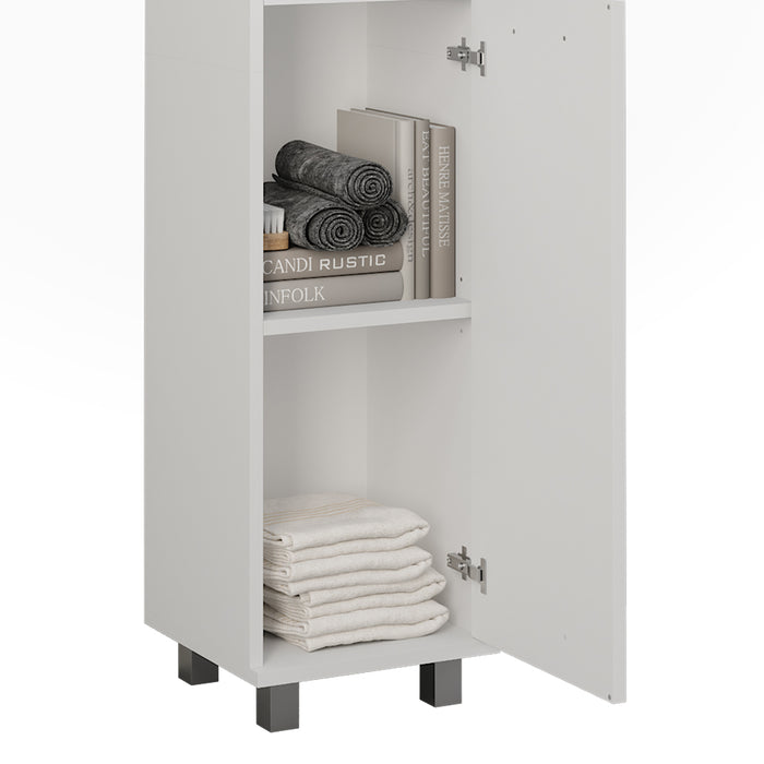 Vicco Mobile alto Bianco 30.2 x 190 cm con 2 porte