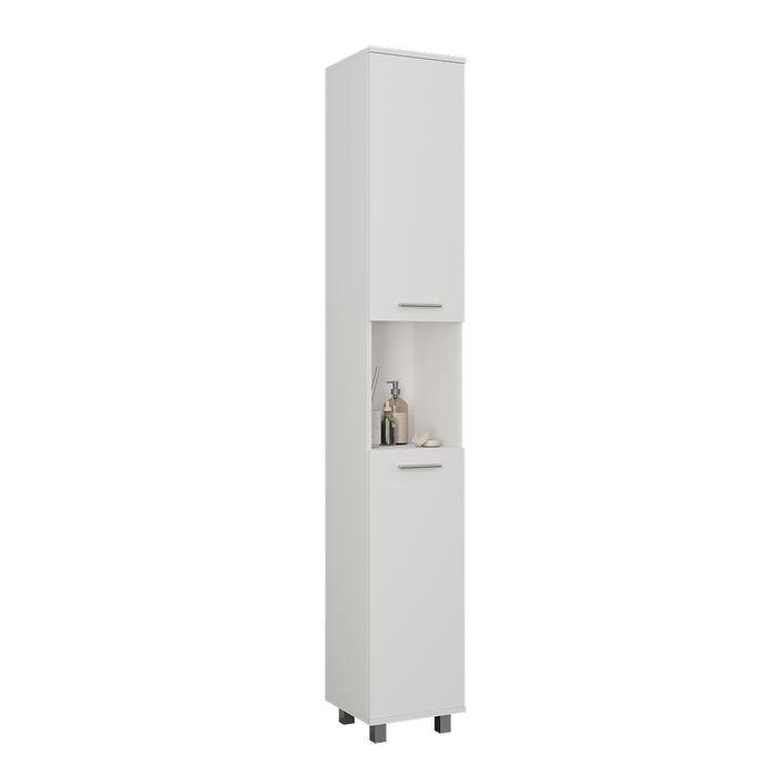 Vicco Mobile alto Bianco 30.2 x 190 cm con 2 porte