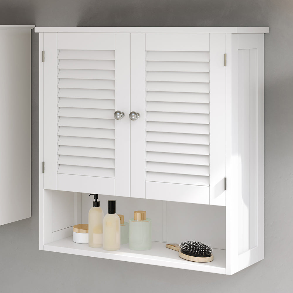 Vicco Armadio a muro universale Bianco 60 x 66 cm con 2 ante