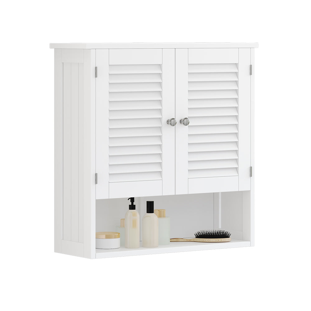 Vicco Armadio a muro universale Bianco 60 x 66 cm con 2 ante