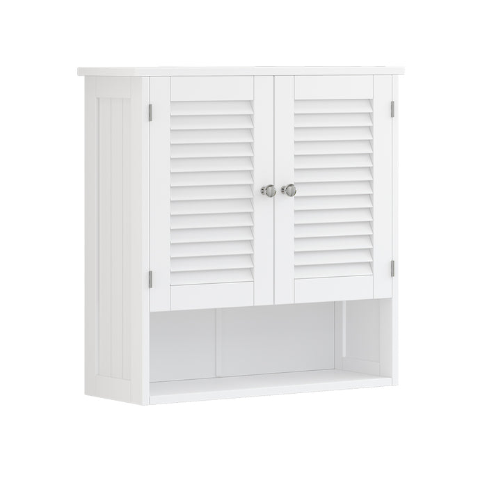 Vicco Armadio a muro universale Bianco 60 x 66 cm con 2 ante