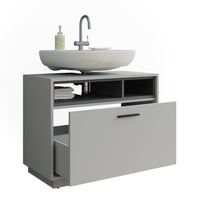 Vicco Mobiletto Grigio/antracite 80 x 64 cm con cassetto