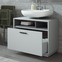 Vicco Mobiletto Grigio/antracite 80 x 64 cm con cassetto