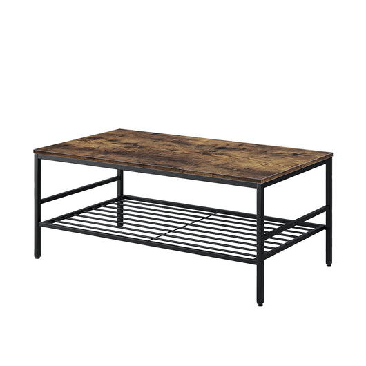 Vicco Tavolino da salotto Rovere Goldkraft/nero 106 x 60 cm con ripiano