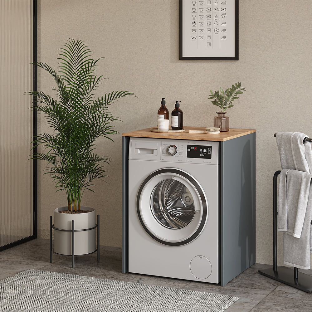 Vicco Mobile lavatrice Antracite/quercia dorata 68 x 88.2 cm