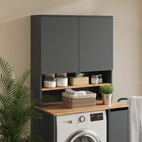 Vicco Mobile lavatrice Antracite/quercia dorata 93.6 x 100.4 cm