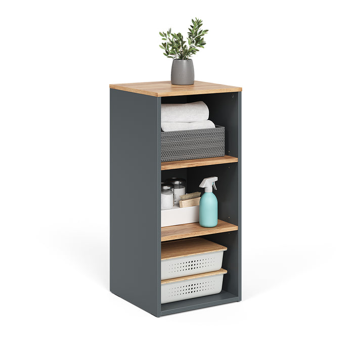 Vicco Mobiletto midi Antracite/quercia dorata 40.2 x 88.2 cm