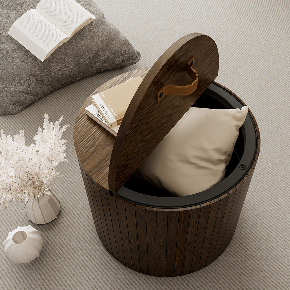 Vicco Tavolino Noce 38 x 38 cm