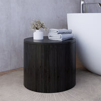 Vicco Set di tavolini Quercia/nero 48 x 48 cm 2 parti