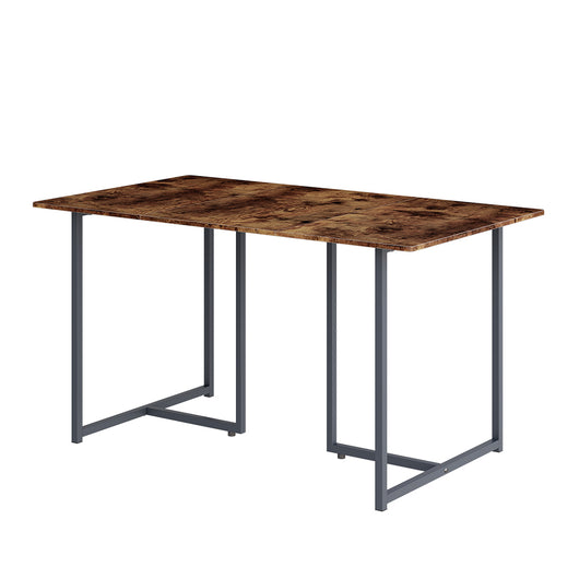 Vicco Tavolo da pranzo Rovere rustico/grigio 140 x 80 cm