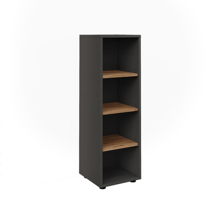 Vicco Mobiletto midi Antracite/Artisan 30 x 95 cm 4 vani portaoggetti