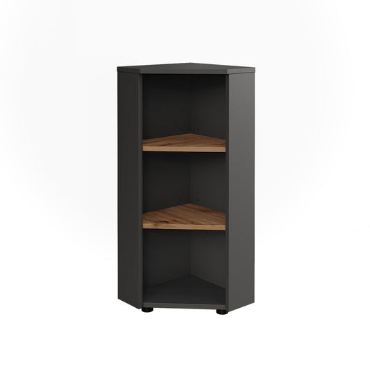 Vicco Mobiletto angolare Antracite/Artisan 33 x 81 cm 3 vani portaoggetti