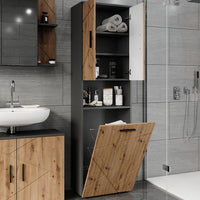 Vicco Mobili alti  Antracite/Artisan 50 x 172 cm con 3 porte