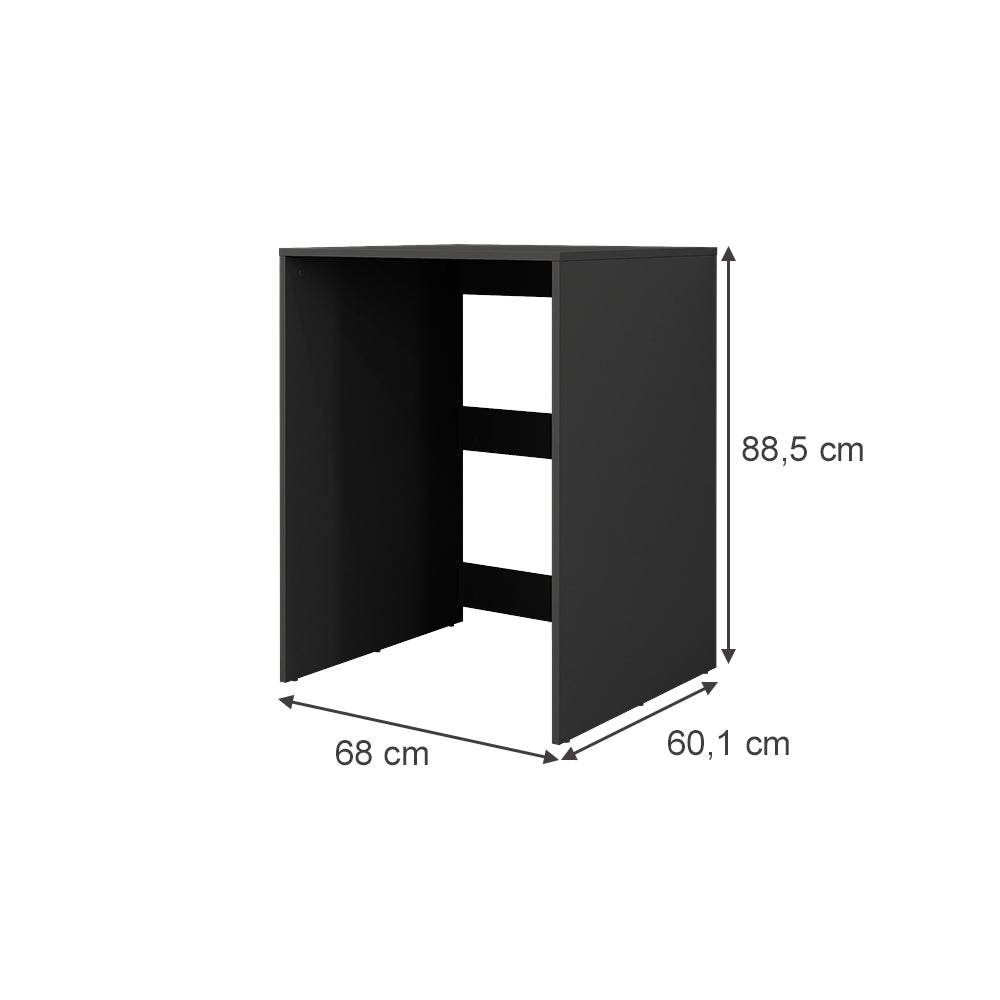 Vicco Mobiletto per lavatrice Antracite 68 x 88.5 cm