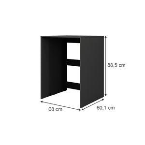 Vicco Mobiletto per lavatrice Antracite 68 x 88.5 cm