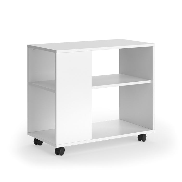 Vicco Tavolino Bianco 70 x 36.6 cm con rotelle