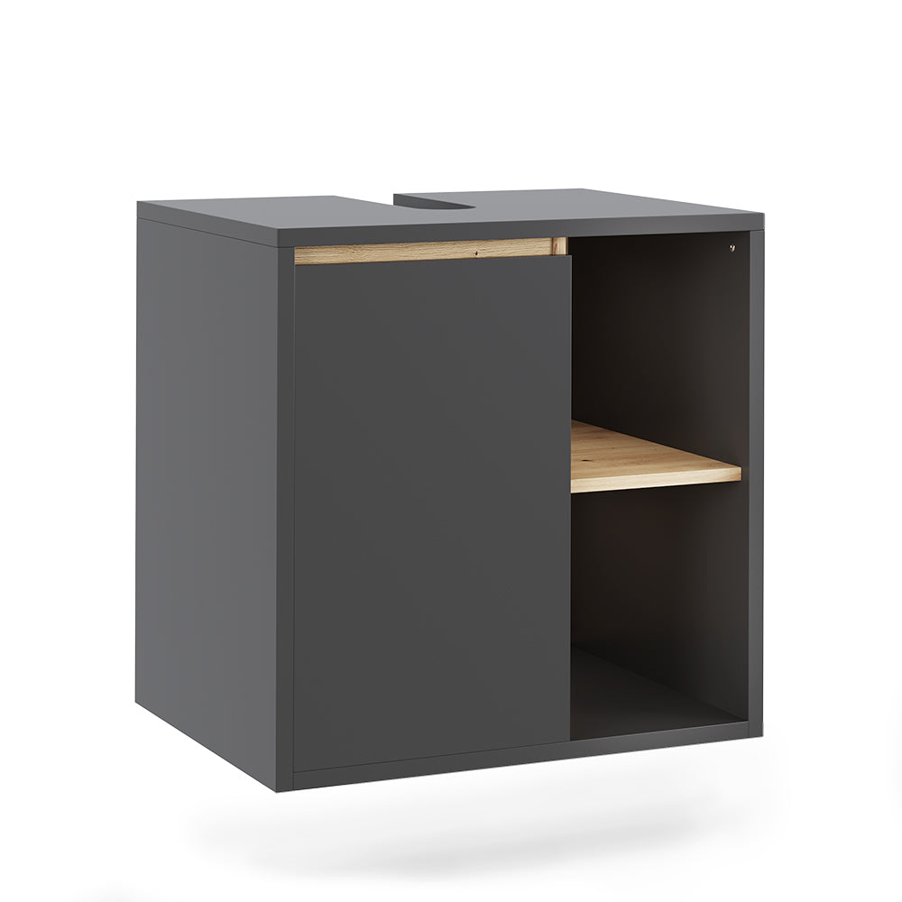 Vicco Mobiletto per lavabo Grigio/Artisan 60 x 60 cm