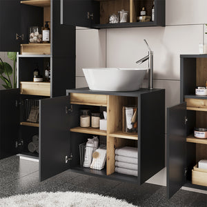 Vicco Mobiletto per lavabo Grigio/Artisan 60 x 60 cm