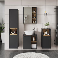Vicco Mobiletto per lavabo Grigio/Artisan 60 x 60 cm