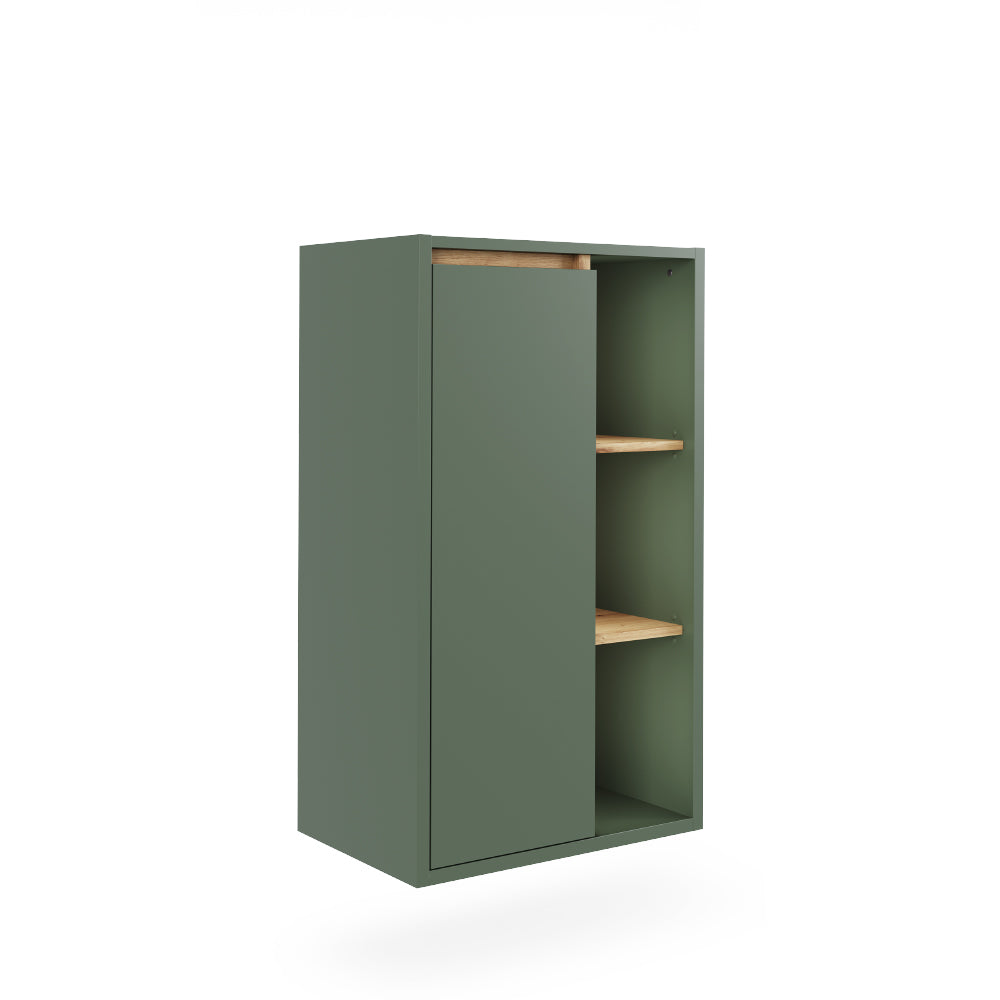 Vicco Mobiletto midi Verde/Artigianale 50 x 86 cm con ripiani aperti