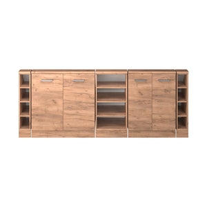 Vicco Set di mobili sottotetto Quercia dorata Set di 5