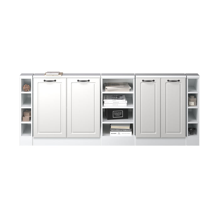 Vicco Set di mobili sottotetto Casa di campagna bianca/bianco Set di 5