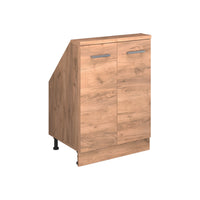 Vicco Mobile cucina sottotetto Quercia dorata 60 cm con 2 porte