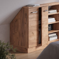 Vicco Mobile sottotetto Quercia dorata con 2 porte