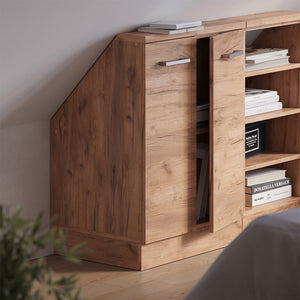 Vicco Mobile sottotetto Quercia dorata con 2 porte