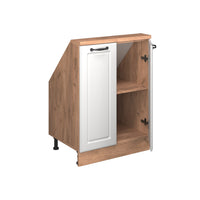 Vicco Mobile sottotetto Casa di campagna bianca/quercia dorata con 2 porte