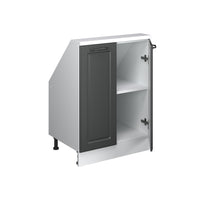 Vicco Mobile sottotetto Antracite casa di campagna/bianco con 2 porte