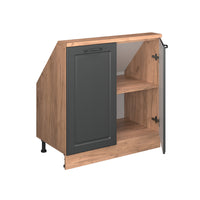 Vicco Mobile sottotetto Antracite Country House/oro Kraft Oak con 2 porte