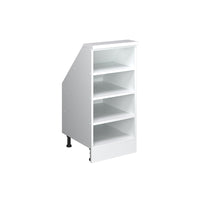 Vicco Mobile cucina sottotetto Bianco 40 cm con 4 scomparti