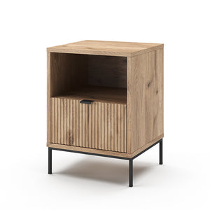 Vicco Comodino Quercia vichinga 40 x 55 cm con 1 cassetto