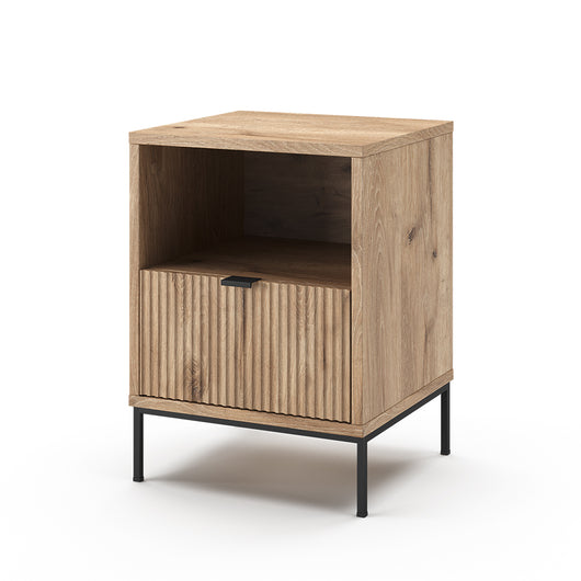 Vicco Comodino Quercia vichinga 40 x 55 cm con 1 cassetto