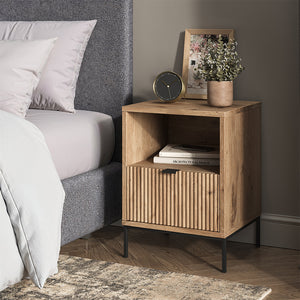 Vicco Comodino Quercia vichinga 40 x 55 cm con 1 cassetto