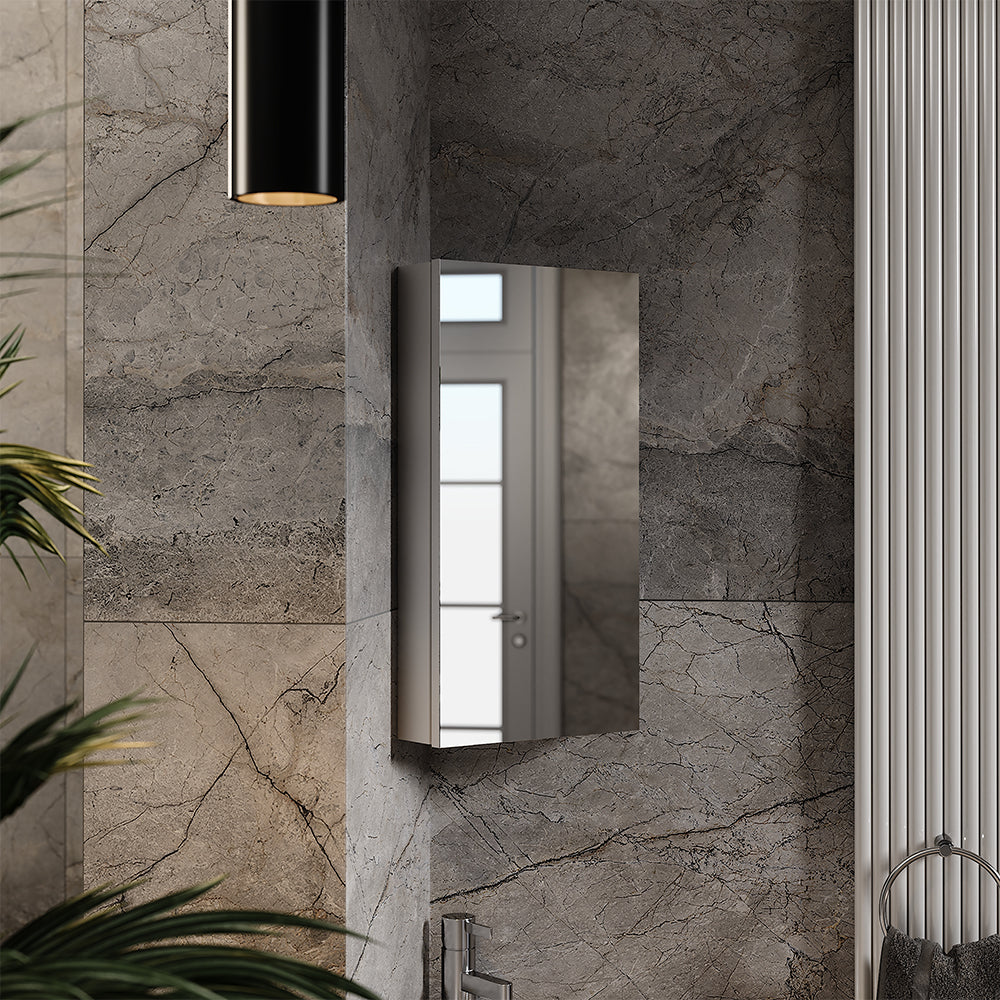 Vicco Mobile a specchio per il bagno Bianco 32.8 x 60.2 cm