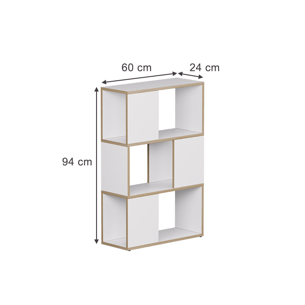 Vicco Divisorio per ambienti Bianco/quercia 60 x 94 cm