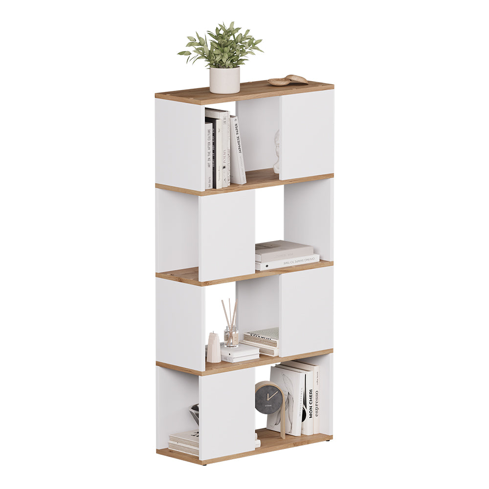 Vicco Divisorio per ambienti Rovere bianco/dorato 60 x 124.5 cm