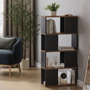 Vicco Divisorio per ambienti Antracite/quercia dorata 60 x 124.5 cm