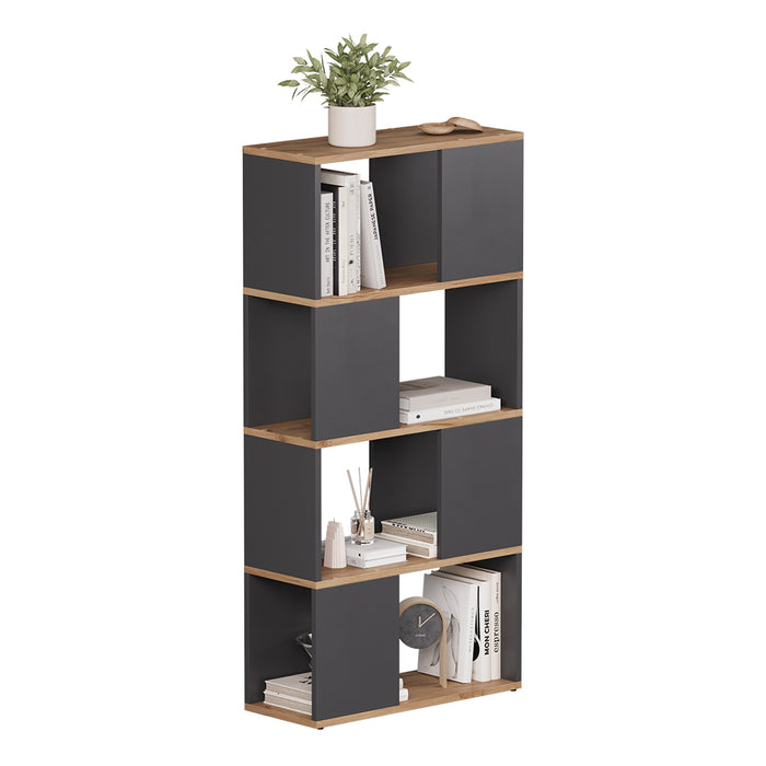 Vicco Divisorio per ambienti Antracite/quercia dorata 60 x 124.5 cm