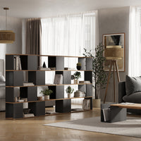 Vicco Divisorio per ambienti Antracite/quercia dorata 60 x 124.5 cm