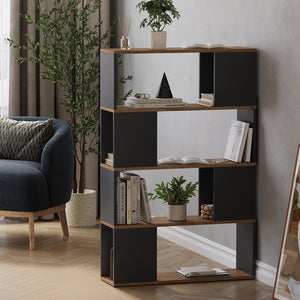 Vicco Divisorio per ambienti Antracite/quercia dorata 80 x 124.5 cm