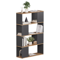 Vicco Divisorio per ambienti Antracite/quercia dorata 80 x 124.5 cm