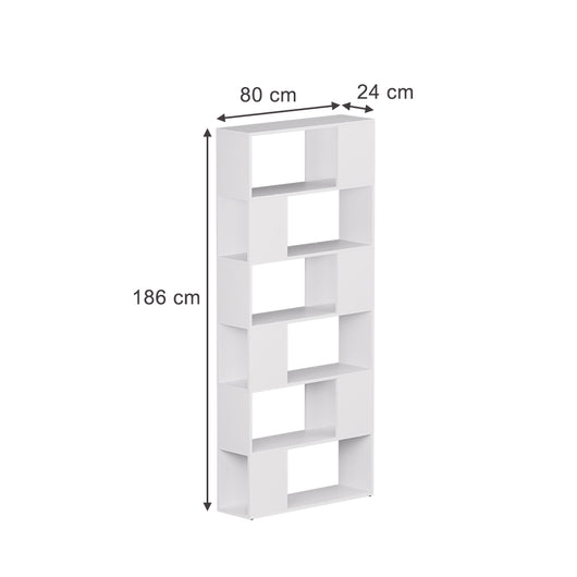 Vicco Divisorio per ambienti Bianco 80 x 186 cm